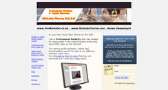 Desktop Screenshot of nicholasthorne.co.uk